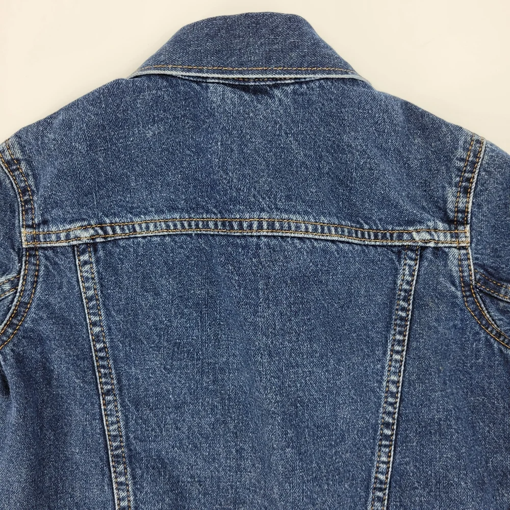Gap Denim Jacket Kids Size XS 4/5 Blue Jean Classic Trucker Cotton Unisex
